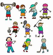 Image result for Child Sports Clip Art