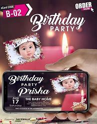 Image result for B Day Invitation