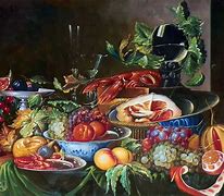 Image result for Greek Feast Painting