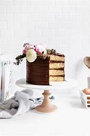 Image result for Chocolate Vanilla Cake