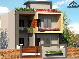 Image result for 30X20 Front Elevation Design