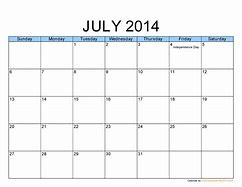 Image result for July 5th Calendar