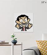 Image result for Mr Bean Pixel Art