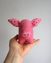 Image result for Pink Pig Soft Toy