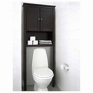 Image result for Black Over the Toilet Storage Cabinet