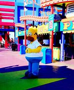 Image result for Homer Simpson Donuts Universal Studios