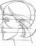 Image result for Anime Basic Face Outline