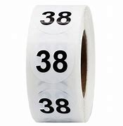 Image result for White 38 Numbers