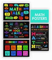 Image result for math classroom posters