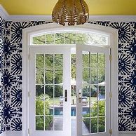 Image result for French Doors with Transom Window