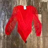 Image result for Red Bodysuit