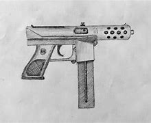 Image result for Easy Line Drawings Gun