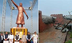 Image result for Shivaji Statue Kagal