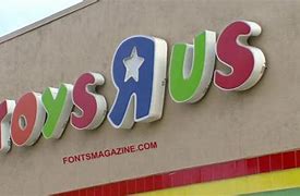 Image result for toys r us logo font