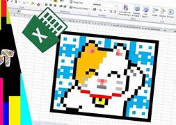 Image result for Excel Pixel Art