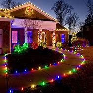 Image result for Christmas Path Lights Outdoor