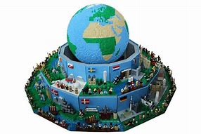 Image result for LEGO Earth Globe Pieces