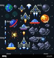 Image result for Space Invaders Arcade Spaceship Art