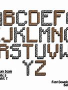 Image result for Letters in Minecraft Blocks