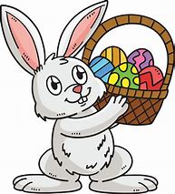 Image result for Easter Bunny with Basket Clip Art