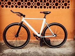 Image result for Orange Fixie Bike