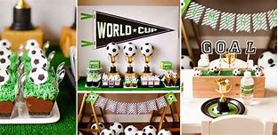 Image result for Soccer Birthday Party Ideas