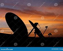 Image result for Dish Antenna Sunset