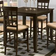 Image result for Bar Height Kitchen Table Sets