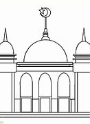 Image result for Masjid Kartun Hitam Putih