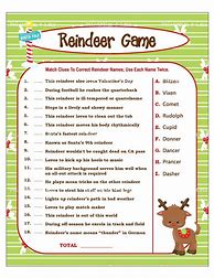 Image result for Free Printable Christmas Party Games