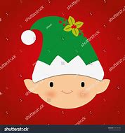 Image result for Christmas Elf Face Cutouts