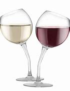 Image result for Tipsy Wine Glass Tilted Glasses