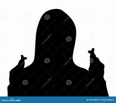 Image result for Fingers Crossed Silhouette