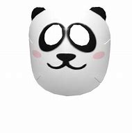 Image result for Panda Face Mask Roblox