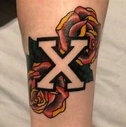 Image result for Straight Edge Tattoo Font