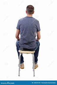 Image result for Man Sitting Back View