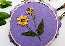 Image result for Monochrome Embroidery Flowers