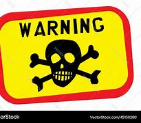 Image result for Skull Warning Sign and Cross Bonemeaning