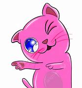 Image result for Pink Cat with Clear Background