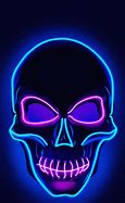 Image result for Cool Neon Backgrounds Skull