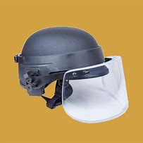 Image result for Ballistic Helmet W Face Shield