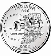 Image result for Indiana State Quarter