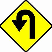 Image result for U-turn Graphic