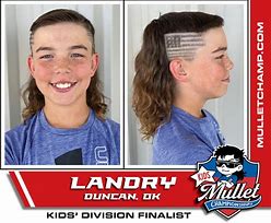 Image result for Kid with Mullet