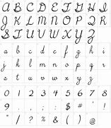 Image result for Cursive 6