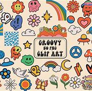 Image result for Free 60s Clip Art