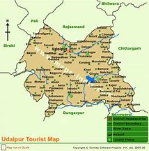 Image result for Udaipur India Map