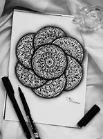 Image result for Unique Mandala Art Designs Black and White