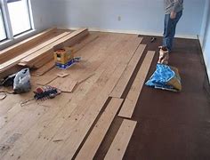 Image result for DIY Wood Flooring On Walls