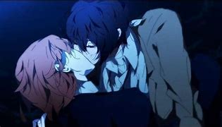 Image result for Chuuya and Dazai Kiss